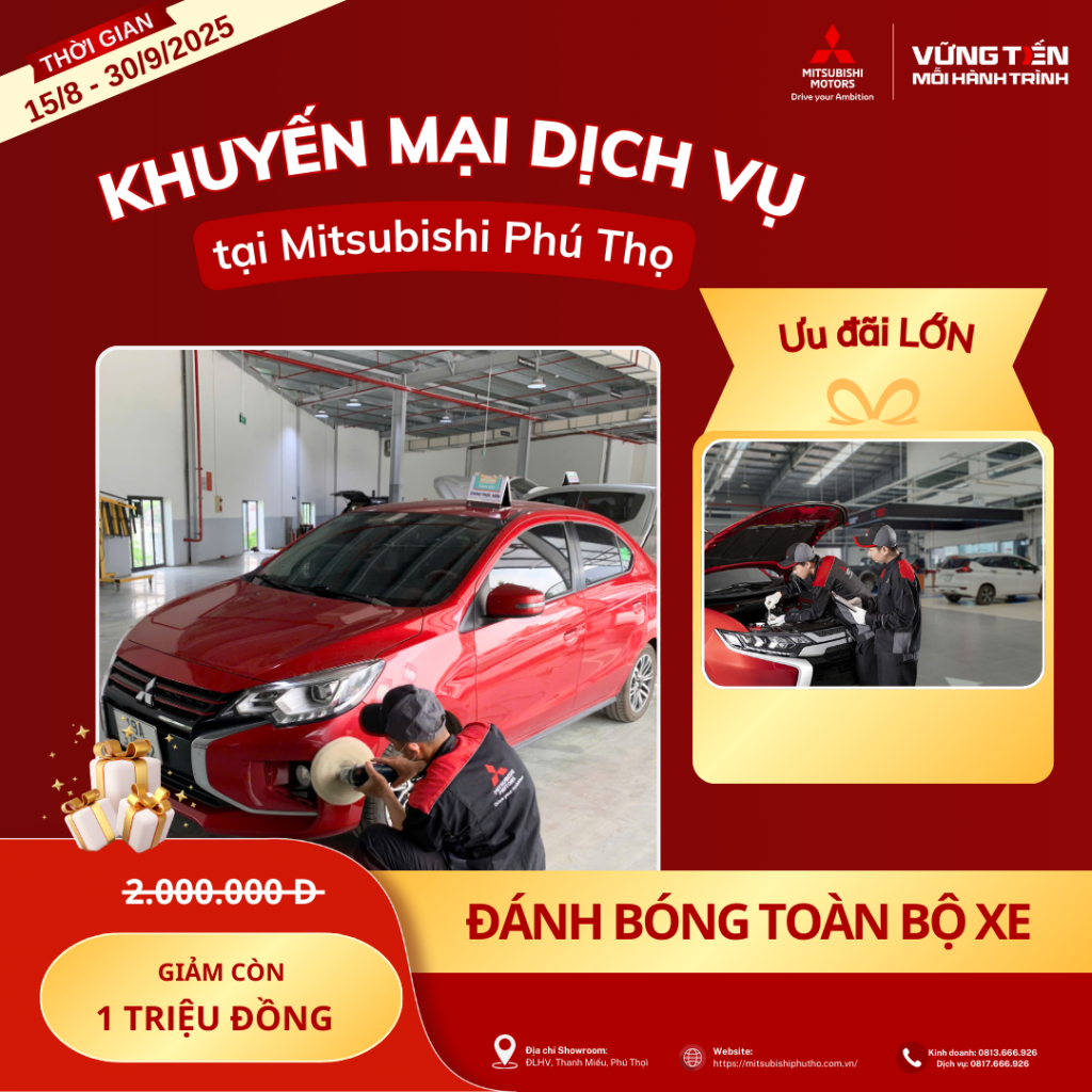 CHƯƠNG TRÌNH KHUYẾN MẠI DỊCH VỤ THÁNG 8&9/2025