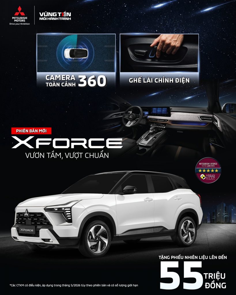 New Mitsubishi Xforce 2026 – CHÍNH THỨC RA MẮT