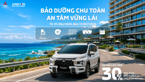 Bảo Dưỡng Chu Toàn – An Tâm Vững Lái Cùng Mitsubishi Phú Thọ